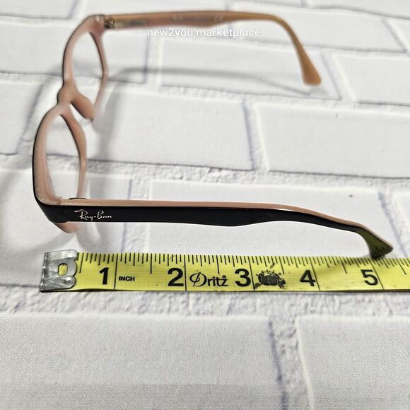 Authentic Ray Ban RB 5150 5024 Black Pink 50mm Glasses Frames RX pre owned - Picture 8 of 16